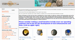 Desktop Screenshot of coinproject.com